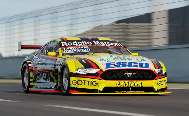 FOTO: Así, lucirá el Ford Mustang TC del 'Gurí' Martínez en el GP Shell B.A.