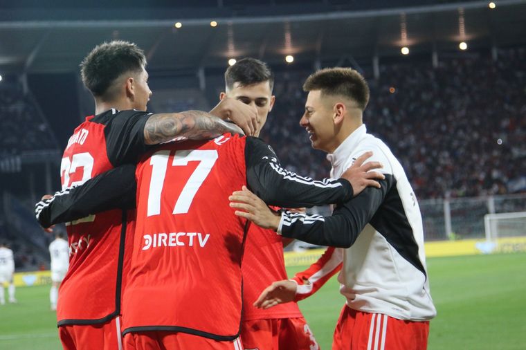 FOTO: Paulo Díaz marcó el único gol del partido.