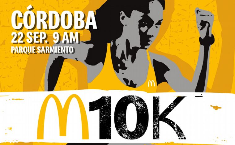 FOTO: McDonald’s organiza una maratón de 10K en Córdoba y ya podés inscribirte.