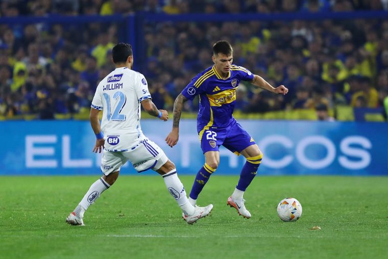 FOTO: Boca y Cruzeiro disputan los octavos en la Bombonera