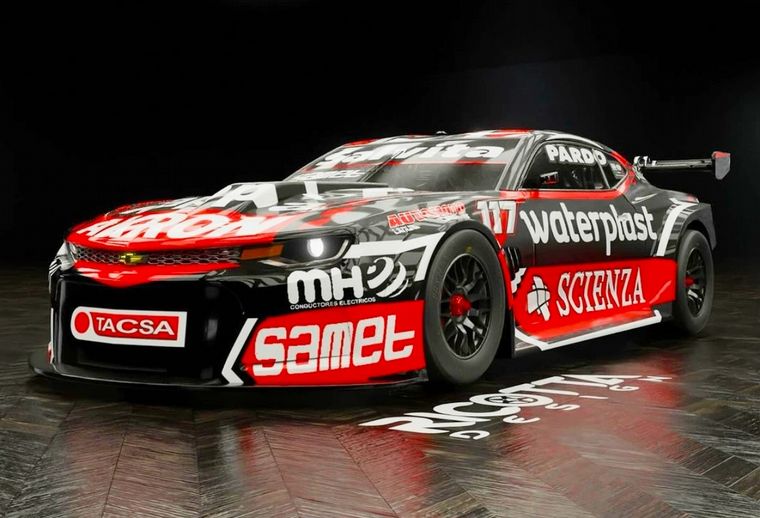 FOTO: El Chevrolet Camaro para Ortelli en Buenos Aires.