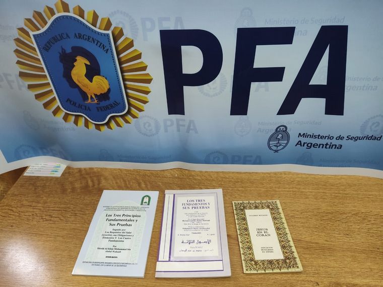 FOTO: La PFA desarticuló una organización terrorista islámica en Mendoza. 