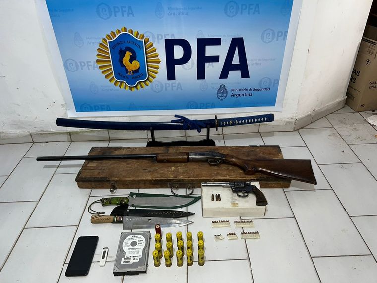 FOTO: La PFA desarticuló una organización terrorista islámica en Mendoza. 