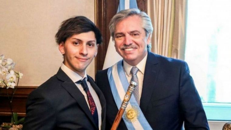 FOTO: El hijo de Alberto Fernández denunció acoso mediático y se despegó de su padre