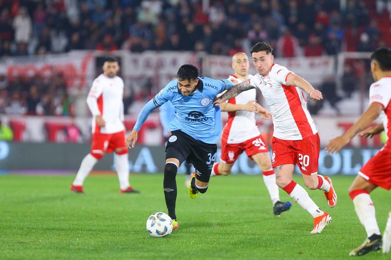 FOTO: Belgrano no pudo en Parque Patricios y cayó ante Huracán. (Foto: CAB)