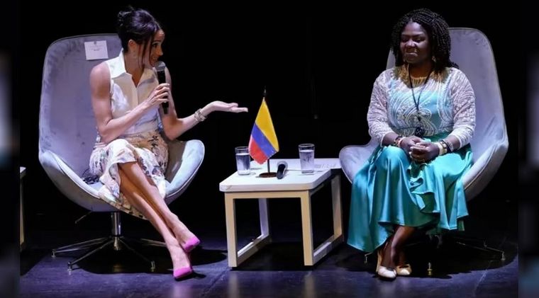 FOTO: Meghan Markle habló español en su visita a Colombia: 