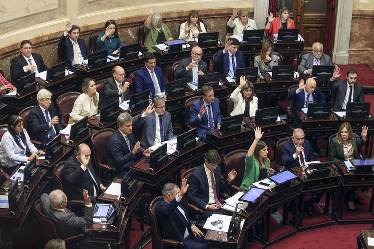 FOTO: El Senado, otra vez en el centro de una polémica por los sueldos.