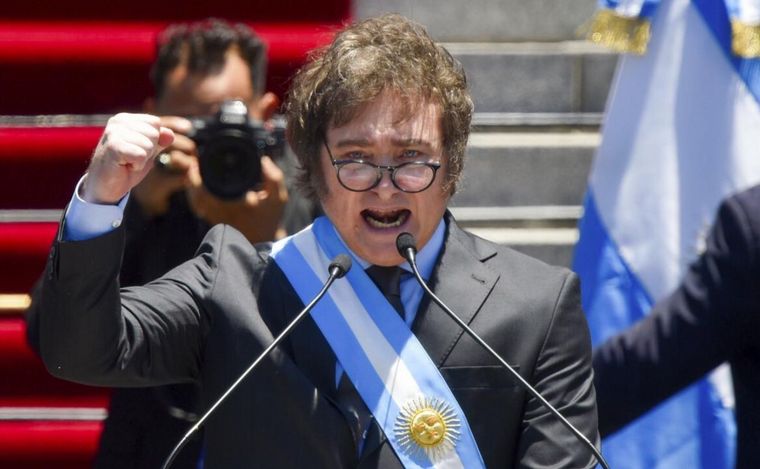 FOTO: El presidente Javier MIlei visistará en Rosario.