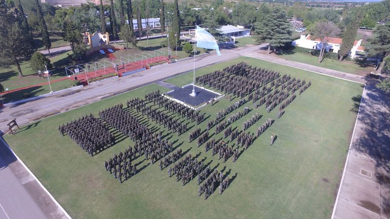 FOTO: La Escuela de Suboficiales de Gendarmería en Jesús María. (Foto: Gobierno Nacional)