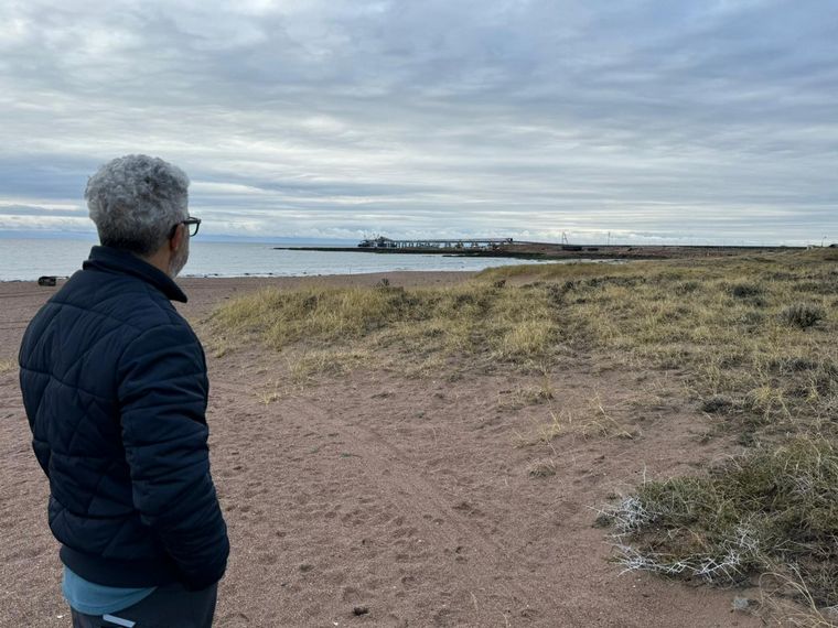 FOTO: El Turco Genesir viajo a Punta Colorada por La Argentina Posible.