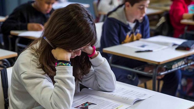 FOTO: Preocupa el nivel de los estudiantes argentinos en matemática. 