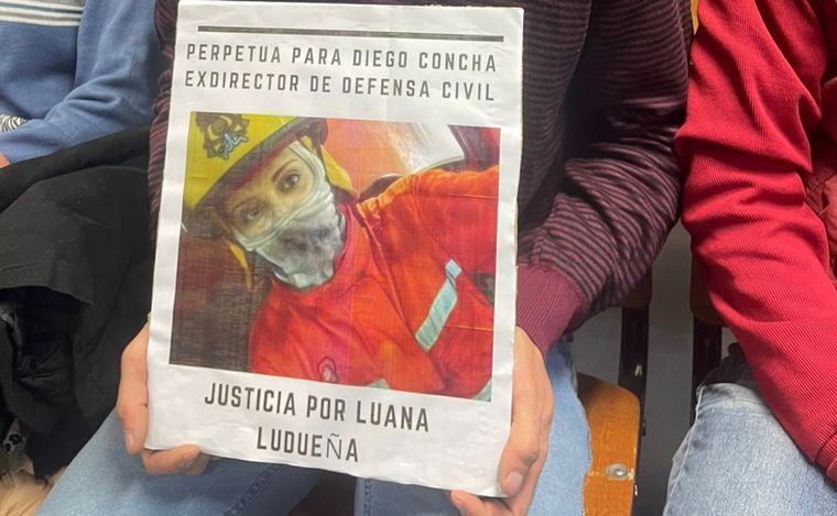 FOTO: El pedido de la familia de Luana Ludueña.