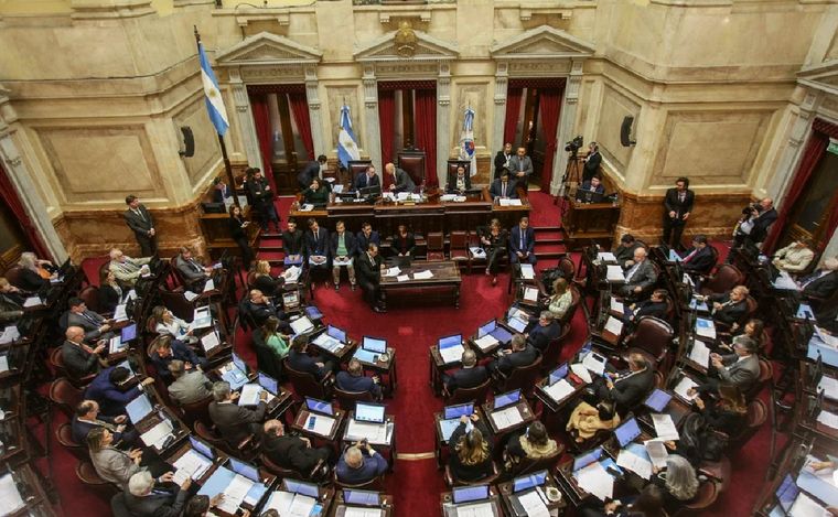 FOTO: El Senado, en la mira de Milei.