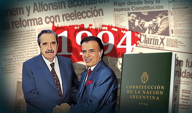 FOTO: A 30 años de la Reforma Constitucional argentina.