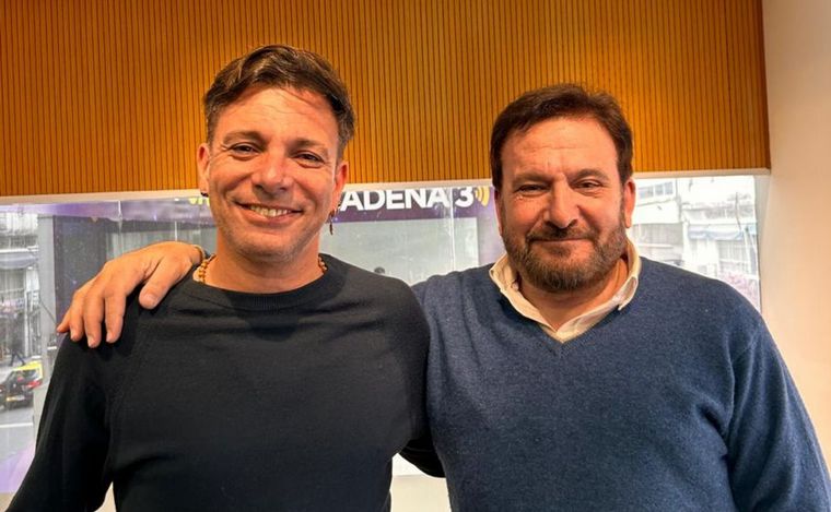 FOTO: Martín Bossi y Alberto Lotuf.