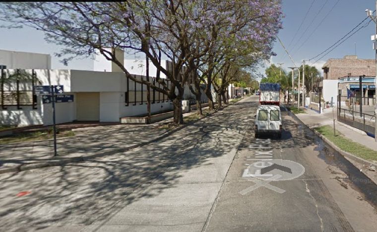 FOTO: Félix Paz y Carlos Roque, donde se repiten los robos. (Foto: Google Street View)