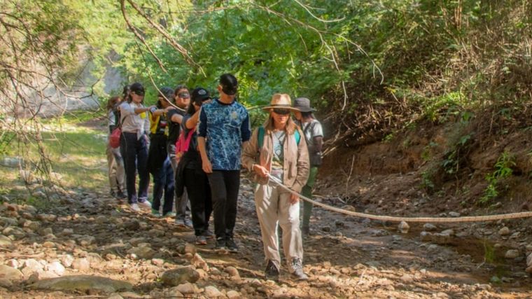 FOTO: Salta implementó un Sendero Sonoro