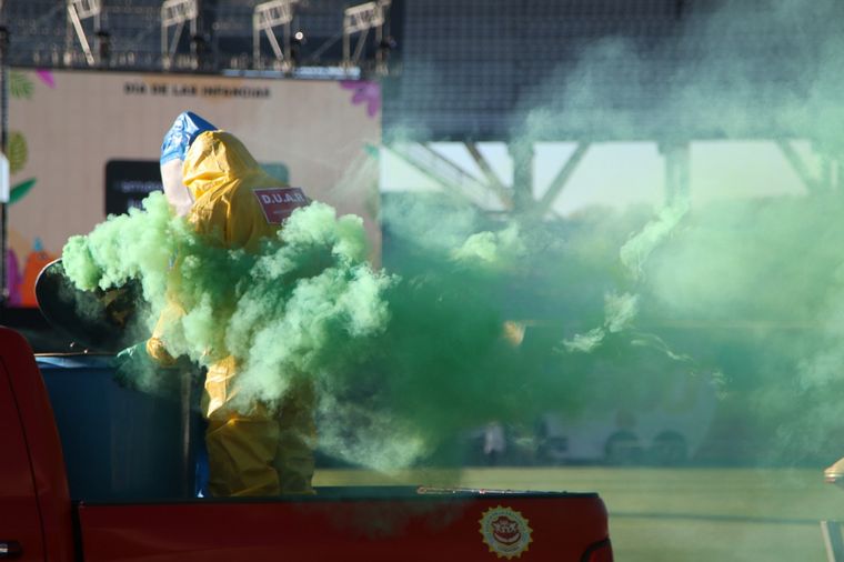 FOTO: Color y alegría en el Kempes por el Día del Niño de Cadena 3