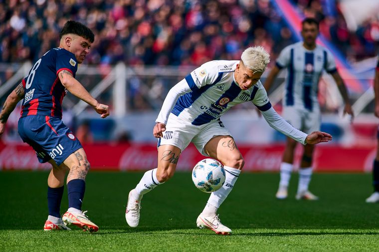 FOTO: Ajustado triunfo de San Lorenzo ante un Talleres desdibujado y sin reacción