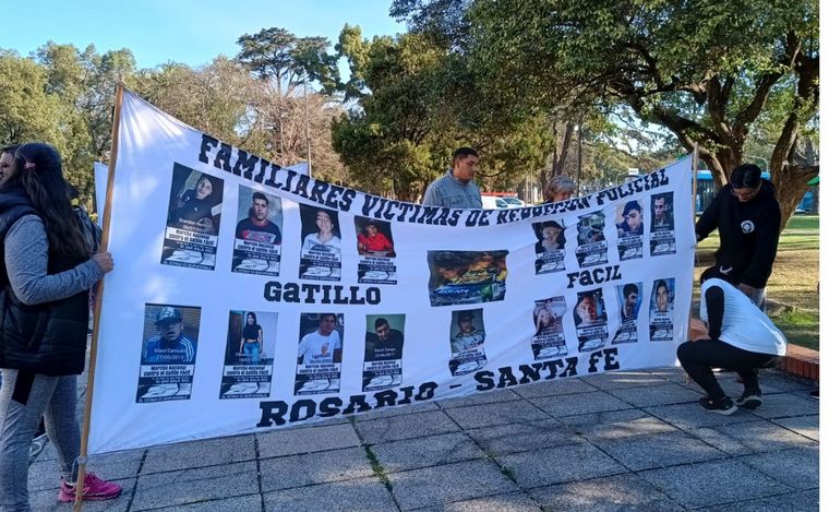 FOTO: Marcha contra el gatillo fácil en Rosario: 