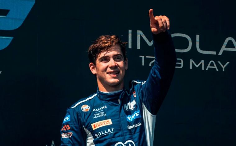 FOTO: Franco Colapinto, un nuevo piloto argentino en F1. (Foto:NA)