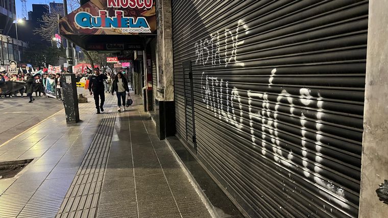 FOTO: Marcha contra el gatillo fácil en Córdoba. 