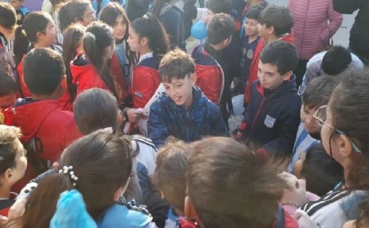 FOTO: Gastón Bertello Cena, el pequeño campeón de Villa María. (Foto: El Diario Cba)