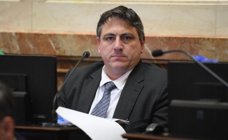 FOTO: Francisco Paoltroni armó su propio espacio político en el Senado.