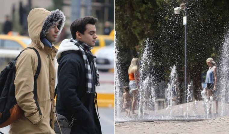 FOTO: Abrigos y refrescos, dos necesidades en los próximos días.