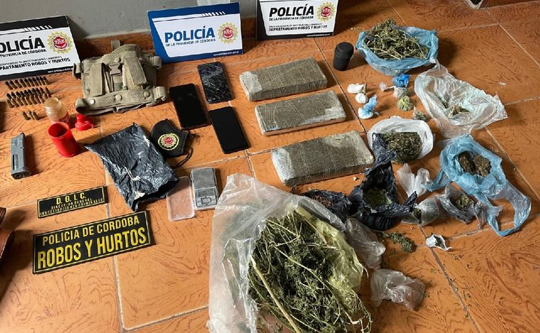 FOTO: Importante operativo en barrio Ciudad de Mis Sueños. (Foto: Policía de Córdoba)