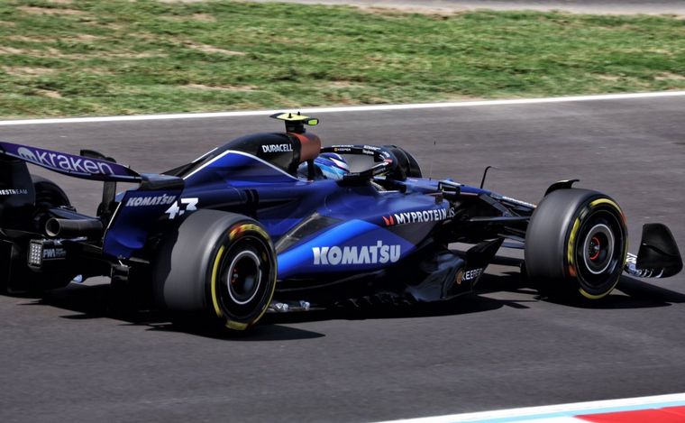 FOTO: Colapinto comenzó 17° en la FP1 del GP de Italia