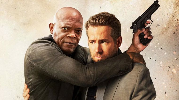 FOTO: Samuel L. Jackson y Ryan Reynolds, una dupla que tiene una química increíble.