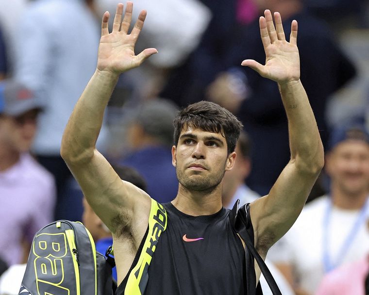 FOTO: Sorpresa en US Open: Carlos Alcaraz eliminado en segunda ronda