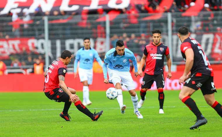 FOTO: Belgrano y Newell's juegan este sábado en Rosario. (Foto: @Belgrano)