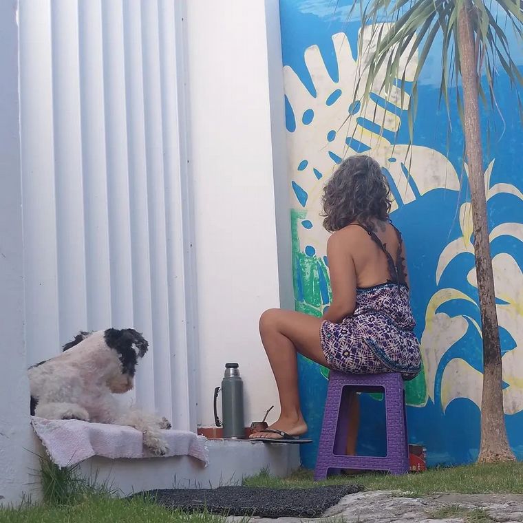 FOTO: Ivana Fahler, una artista de corazón cordobés que deja su impronta en Tulum