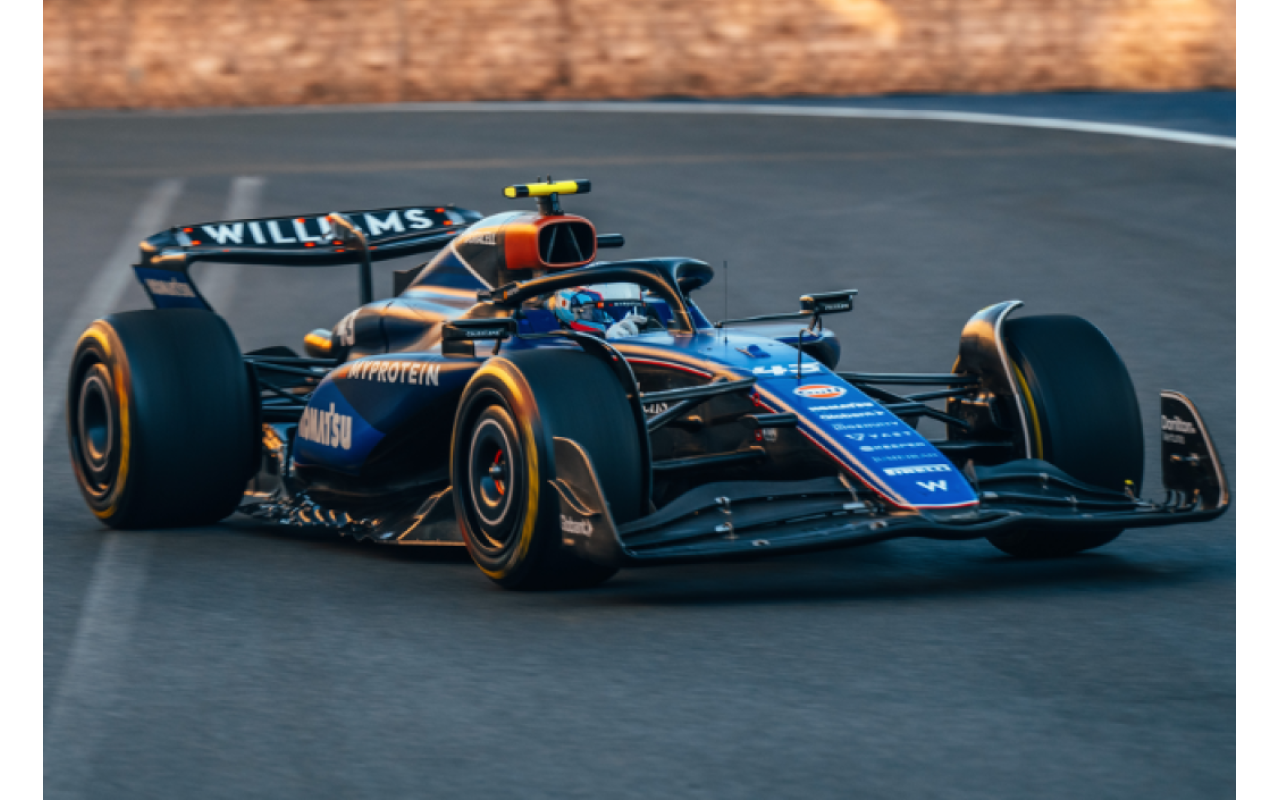 FOTO: Enorme faena de Colapinto en Bakú, se metió 9° en la FP3