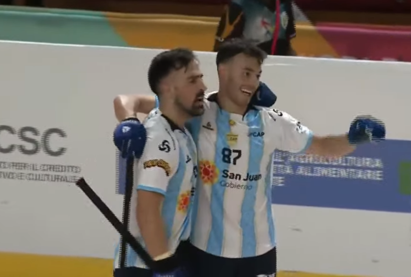 FOTO: Argentina goleó a Angola en su debut en el Mundial de hockey sobre patines