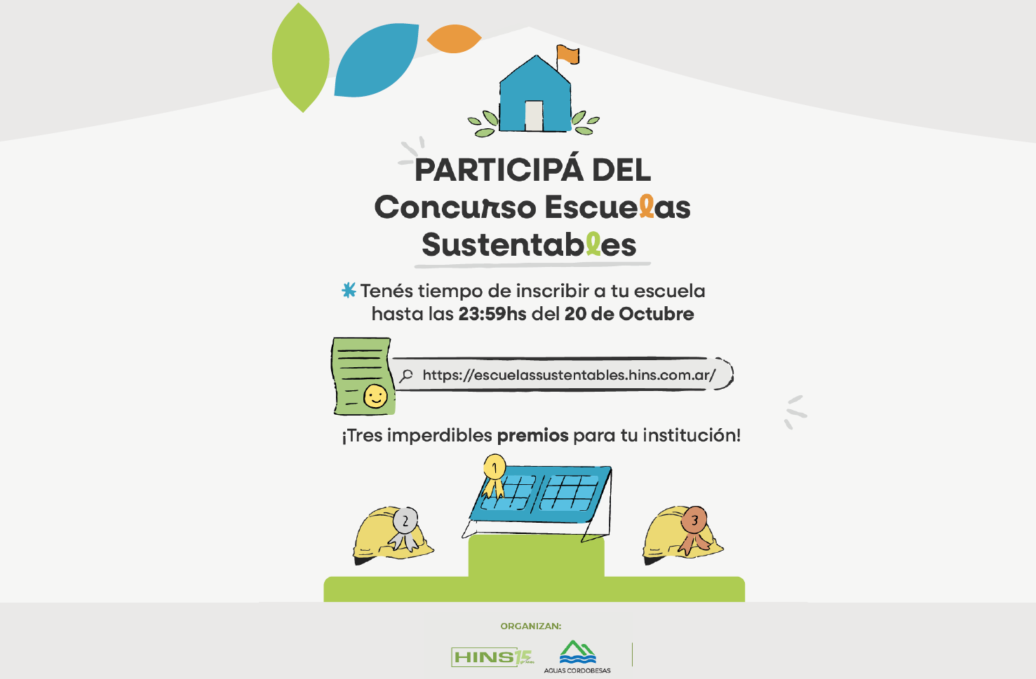 FOTO: ¡Convocatoria Abierta para el Concurso de Escuelas Sustentables!