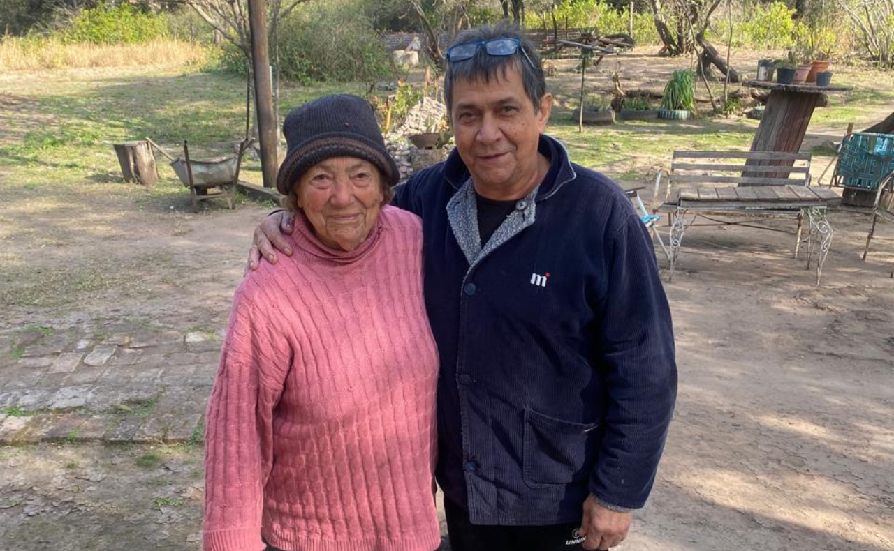 FOTO: Roberto “Mengue” Tejedor y Aida Juárez, protagonistas de una hermosa historia