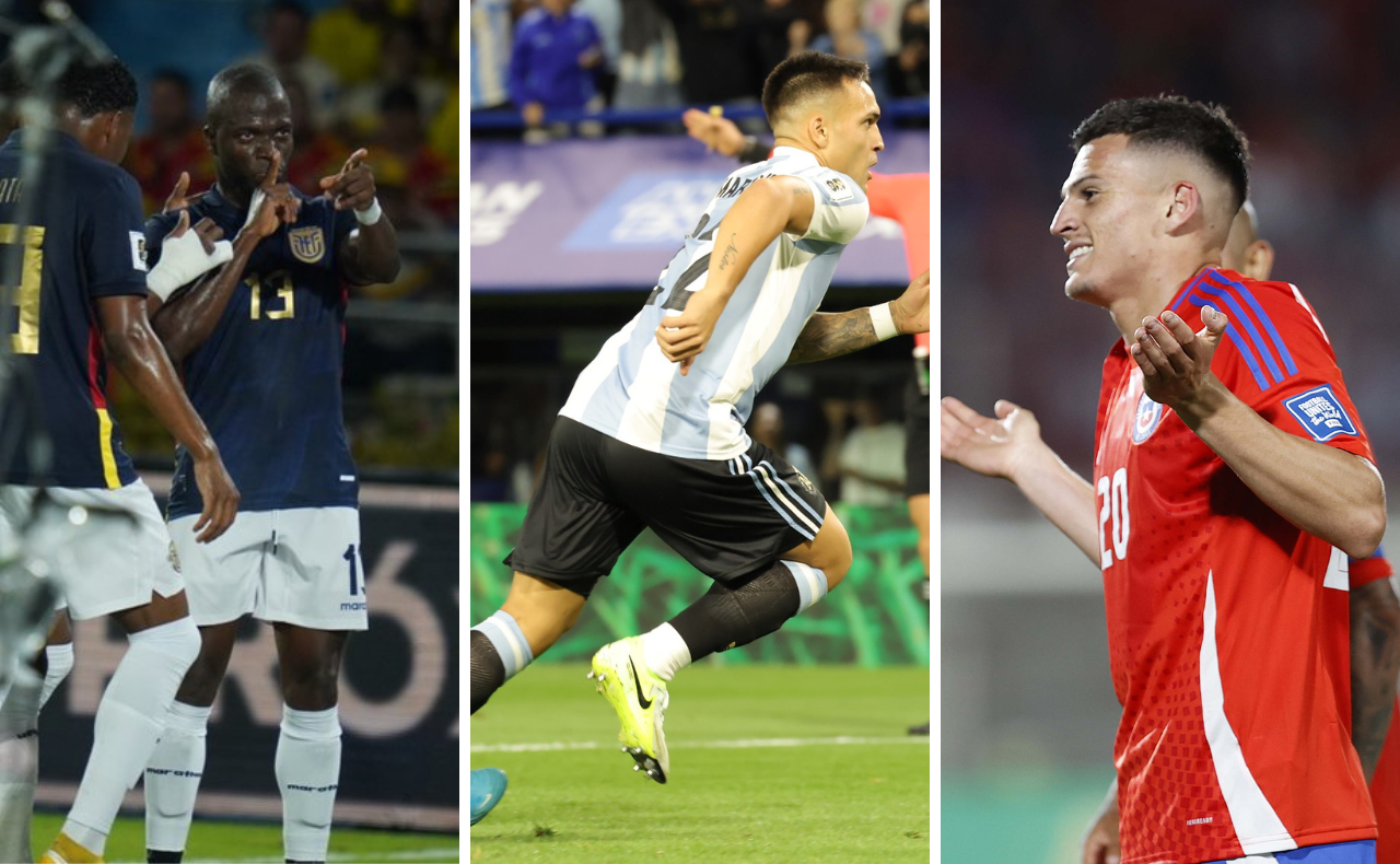 FOTO: Ecuador, Argentina y Chile ganaron sus respectivos encuentros