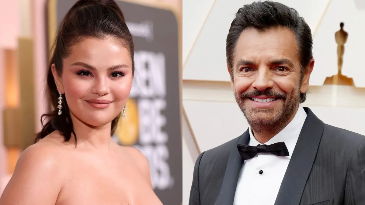 FOTO: El inesperado cruce entre Selena Gómez y Eugenio Derbez.