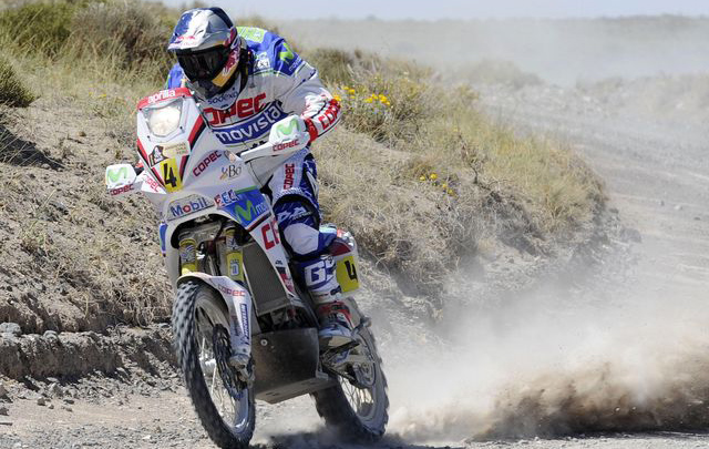 FOTO: Erik Van Loon en la 2º etapa del Rally Dakar