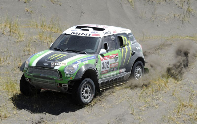 FOTO: Robby Gordon en la 2º etapa del Rally Dakar