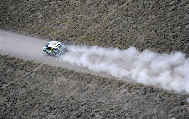 FOTO: ''Chaleco'' López en la 2º etapa del Rally Dakar