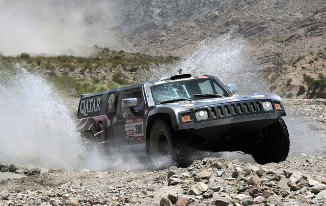 FOTO: Marc Coma en la 3º etapa del Rally Dakar 2012