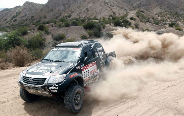 VIDEO: Resumen de la 4º etapa del Dakar 2012