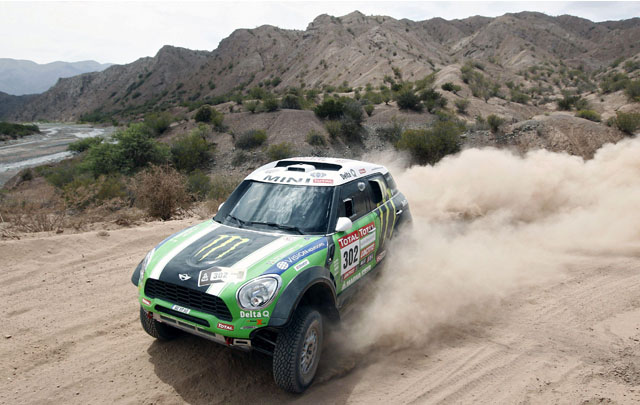 FOTO: Felipe Zanol en la 4º etapa del Dakar 2012