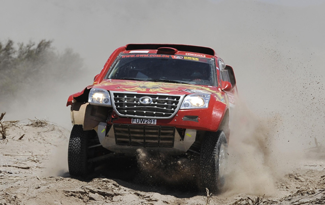 FOTO: Cyril Despres en la 5º etapa del Dakar 2012