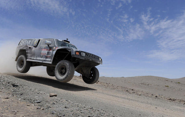 FOTO: Cyril Despres en la 8º etapa del Dakar 2012