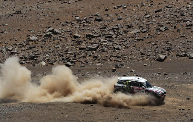 FOTO: Dimas Mattos en la 8º etapa del Dakar 2012